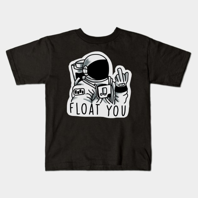 float you Kids T-Shirt by rafaelwolf